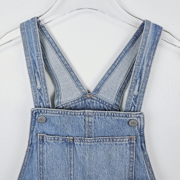 Old Navy #879544 Denim Shortalls for Girls NWT, size XL (14-16) - Picture 6 of 8